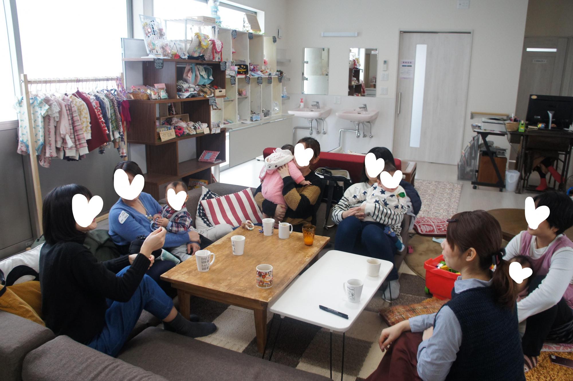 ママと子どものお喋りスペース POP UP mamasky（期間限定mamasky house）